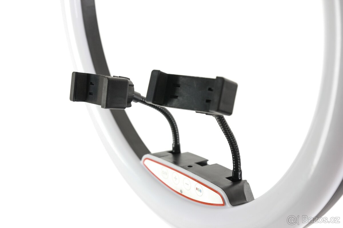 Profesionální RGB LED kruhové světlo 56 cm se stativem - 11