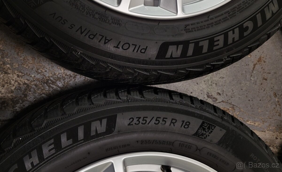 VOLVO V90 CC,18' alu disky,zimní pneu Michelin - 11