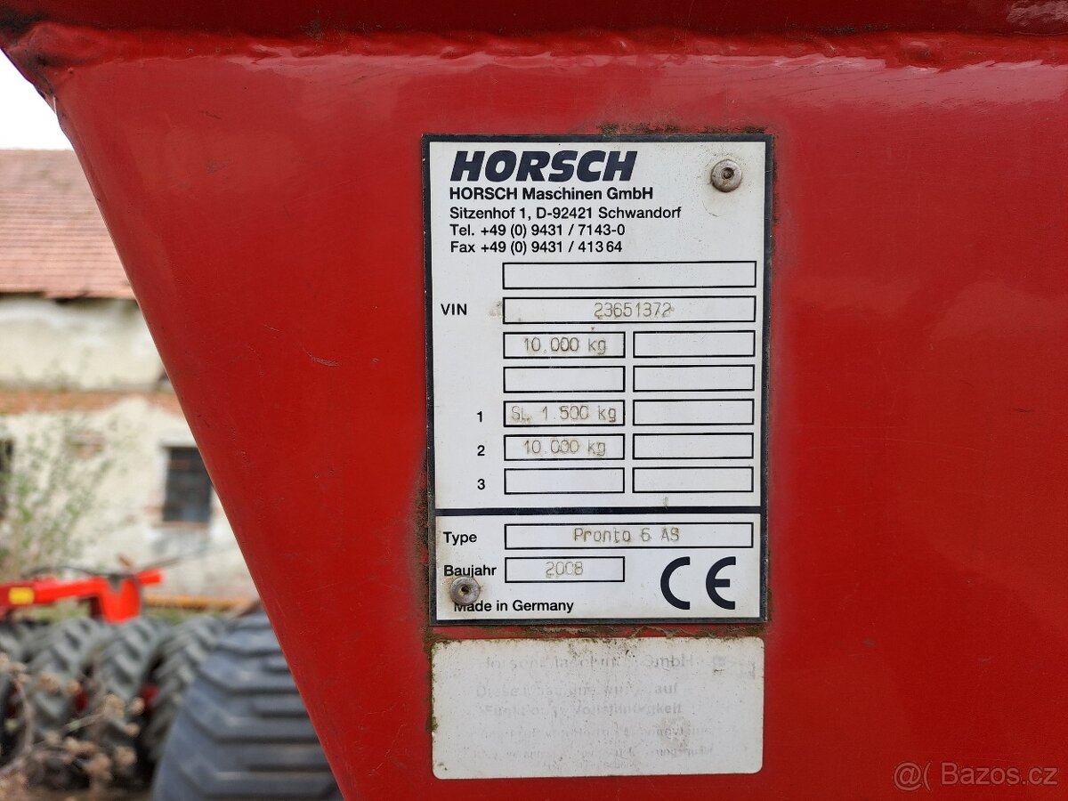 Secí stroj HORSCH PRONTO 6 AS - 11