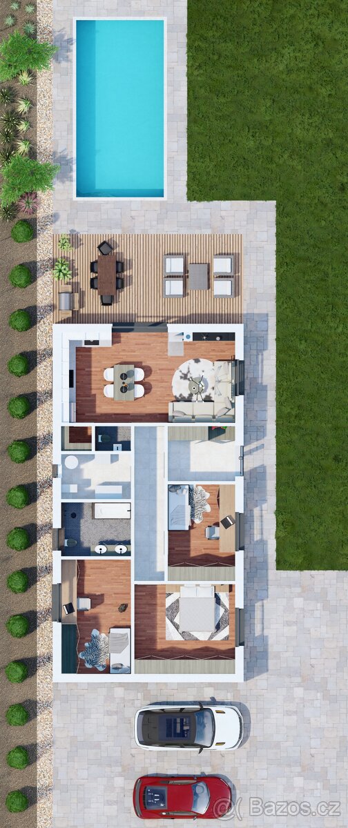 Prodej stavebního pozemku 967 m2 Žáravice okres Pardubice - 11