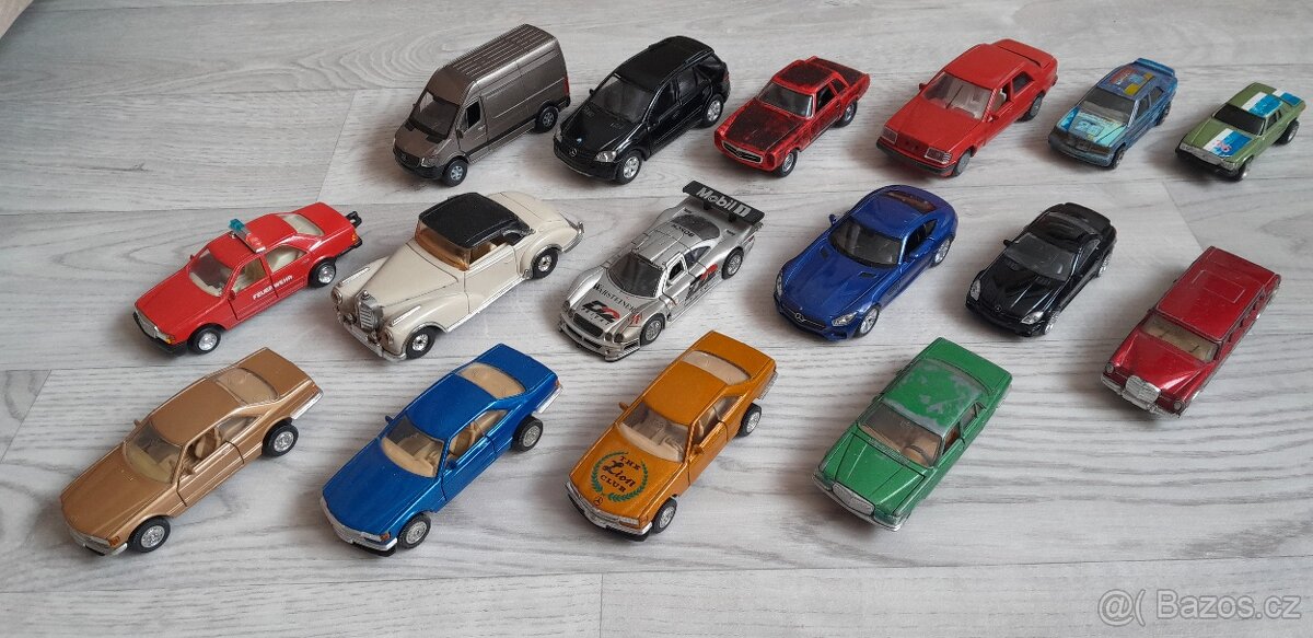 autíčka - modely Mercedes - 11