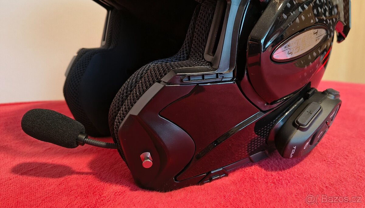 Překlápěcí přilba Scorpion Exo-Tech, vel.S + Interphone Tour - 11