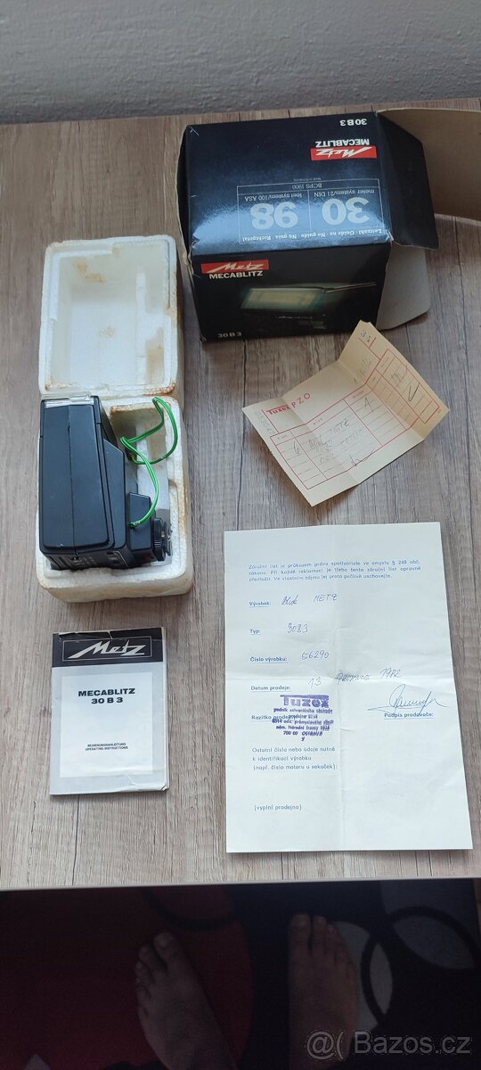 Prodám fotoaparát Zenit-E + objektiv + blesk - 11