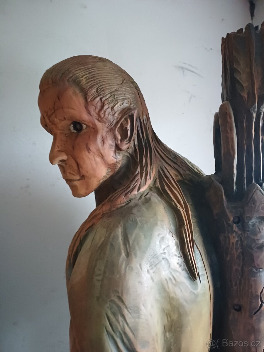 Dřevořezba dřevěná socha - 11