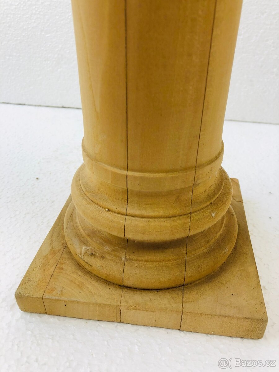 Vyřezávaný dřevěný stojan Antický sloup (NP004) - 11