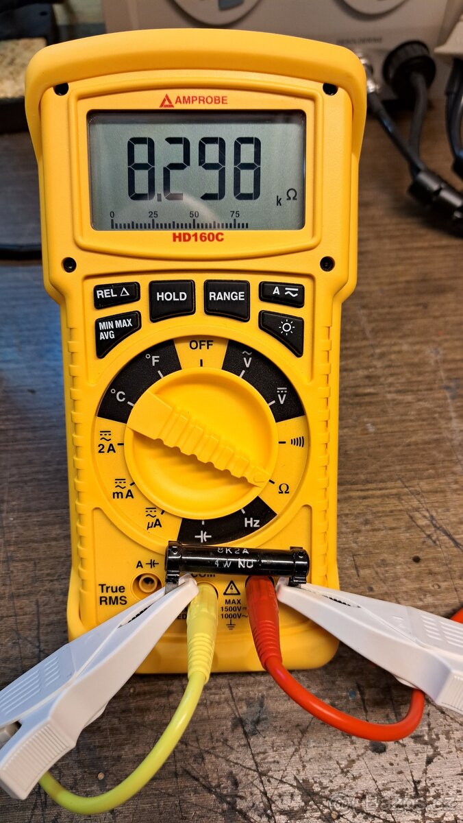 Nerozbitný multimetr AMPROBE HD160C (až 1500 V DC) pro FVE - 11