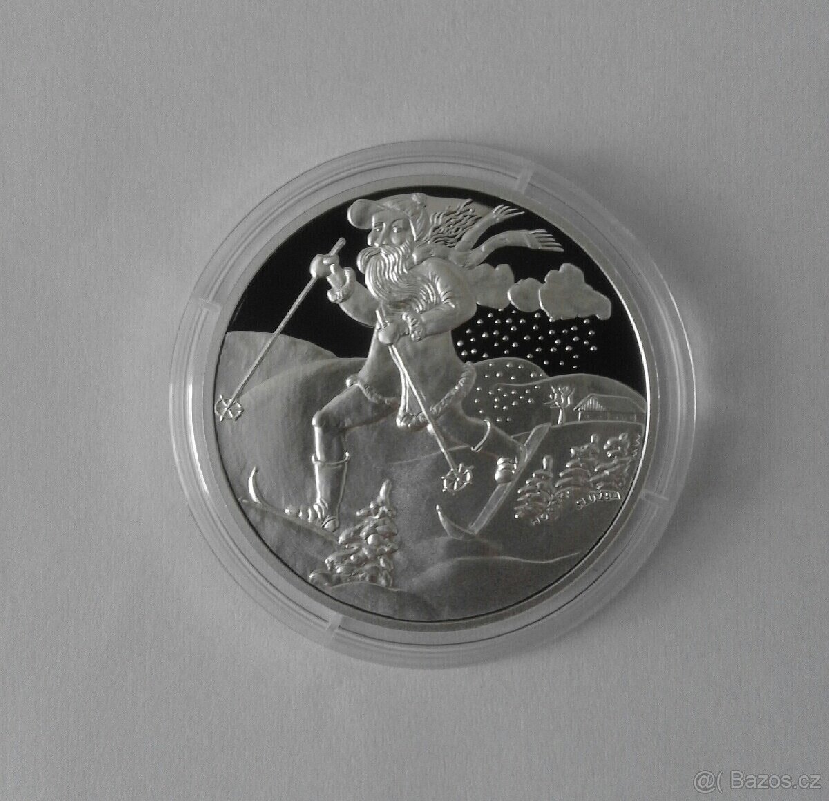 Sada 5 ks stříbrných medailí Strážci českých hor. - 11