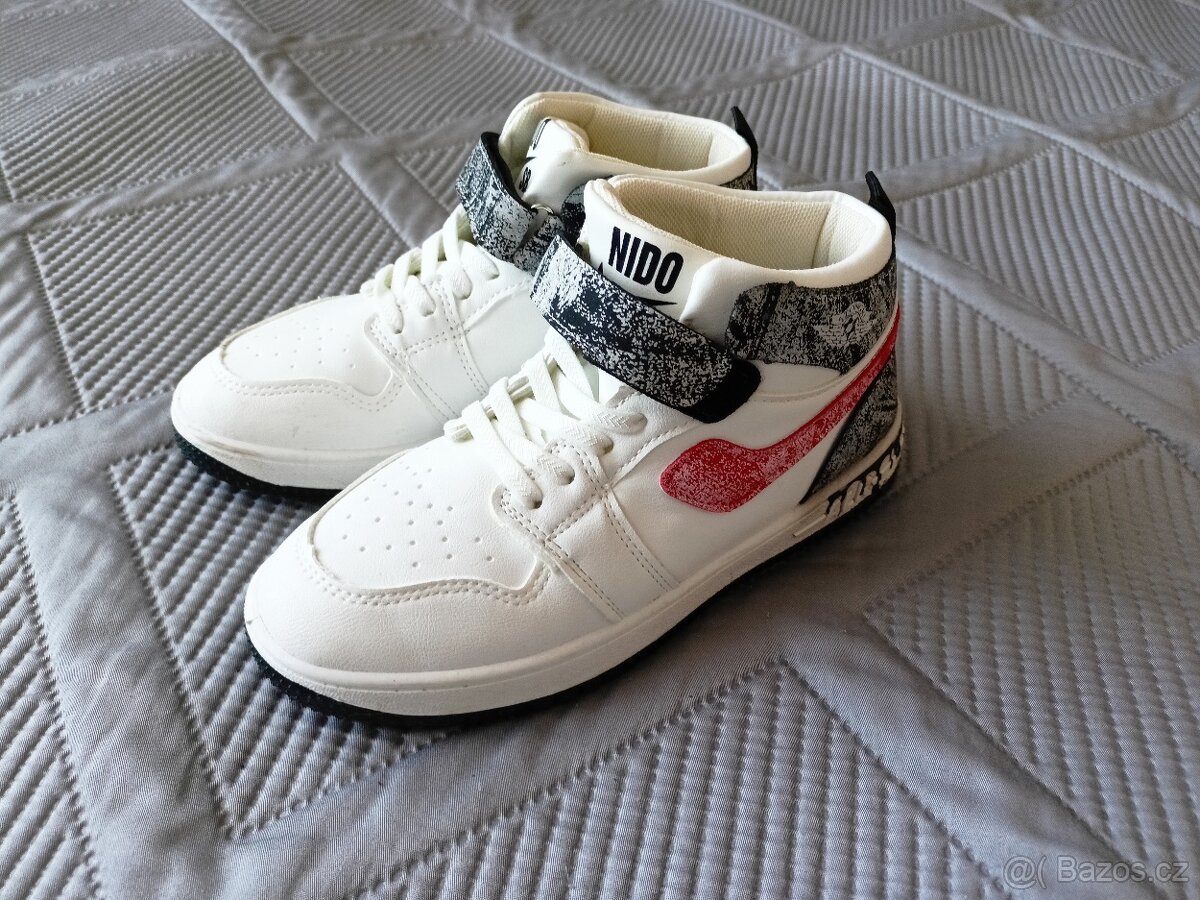 Nové dětské kotníkové tenisky, vel.34 - 11