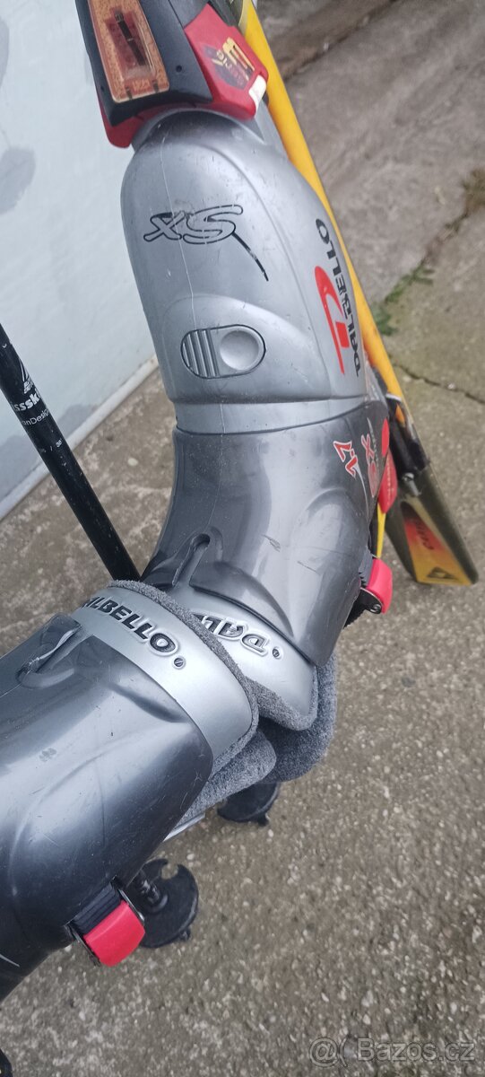 Dětské lyže+lyžáky - 11