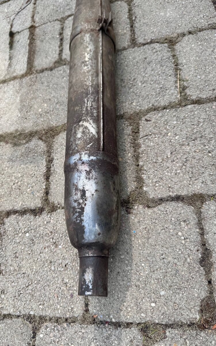 Jawa 50 pionýr, fichtl - výfuk - 11