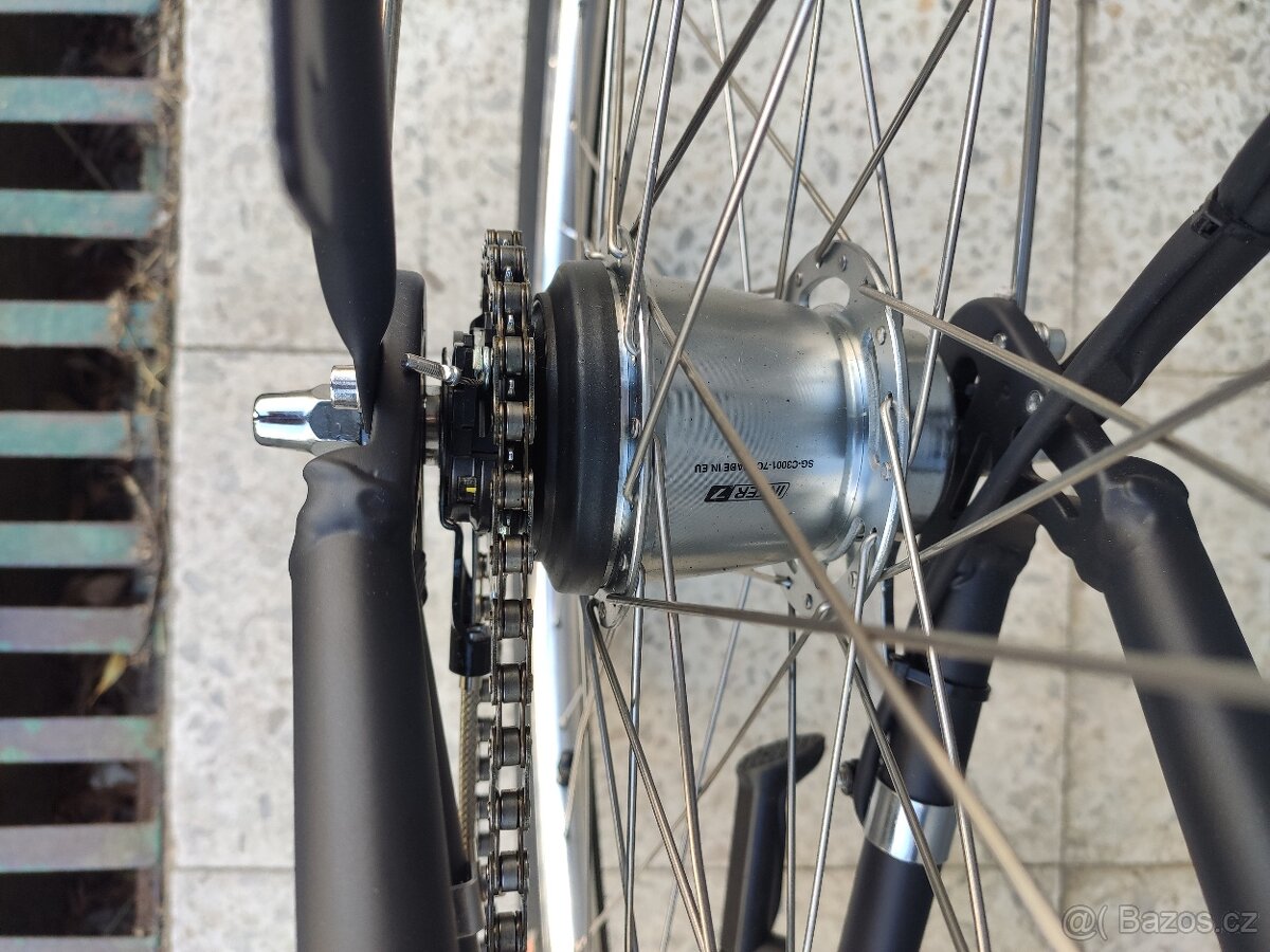 Nové stylové dámské městské kolo Romet Art Deco Lux 28“, 18 - 11