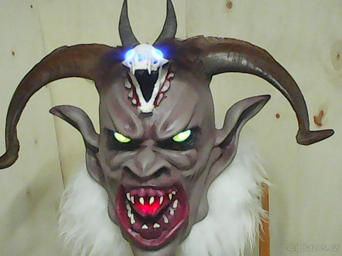 Výroba Krampus masky - 11