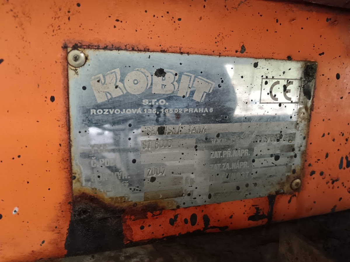 TATRA 815 postřikovač asfaltu Kobit ST8000 - 11