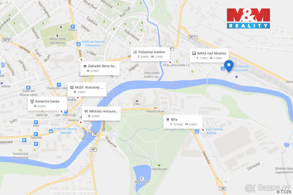 Pronájem bytu 2+kk, Světlá n.S. - 11