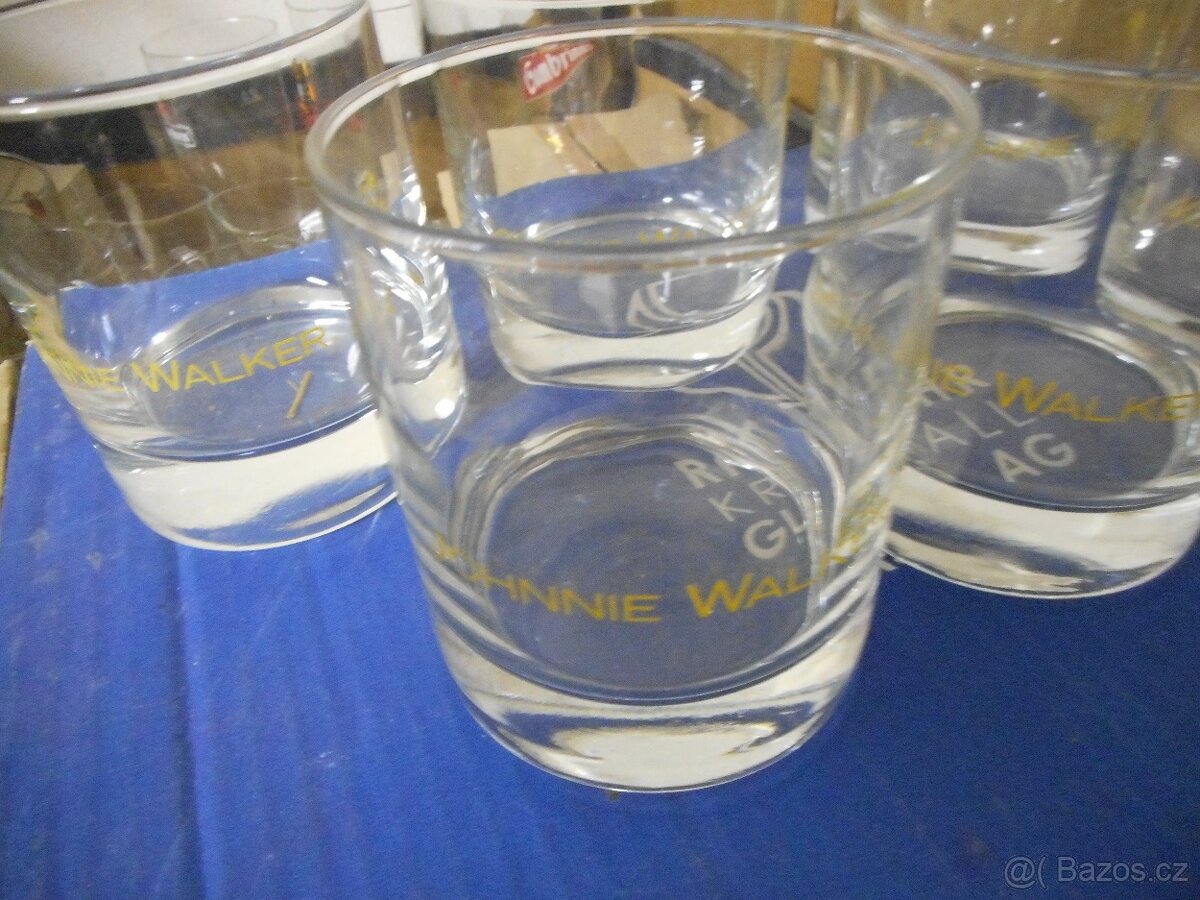 Sklo panáky Johnnie Walker - 11
