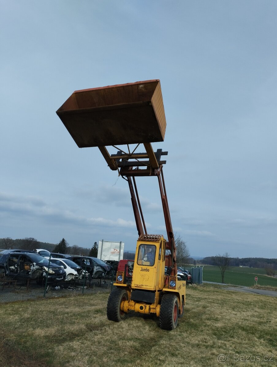 Vysokozdvižný nakladač Gigant JG 60H, manipulátor - 11