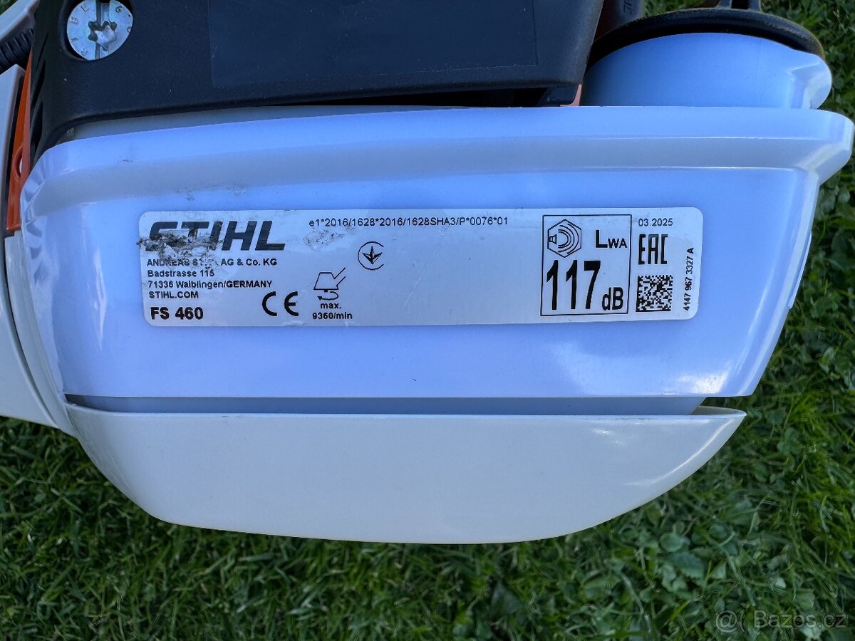 Křovinořez Stihl FS 460 2.2Kw , NOVÝ - 11