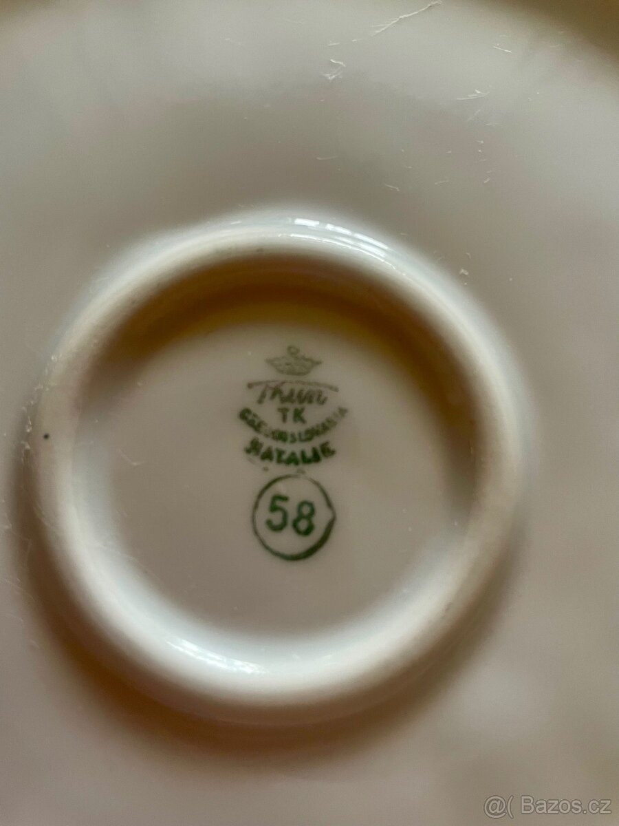 Porcelánová terina a omáčník Thun - 11