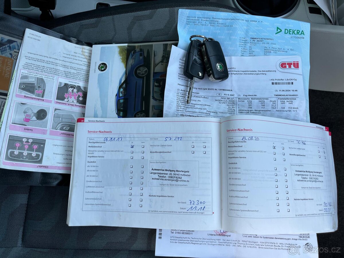 ŠKODA ROOMSTER 1. 6 MPI GARANTUJEME KM 97.650km - 11