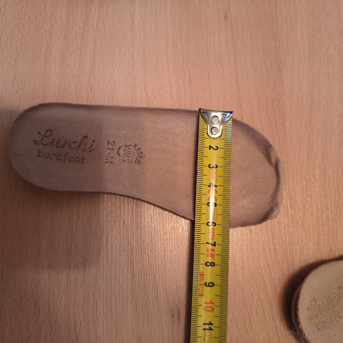 Celoroční kožené barefoot boty Lurchi modre vel. 21 - 11