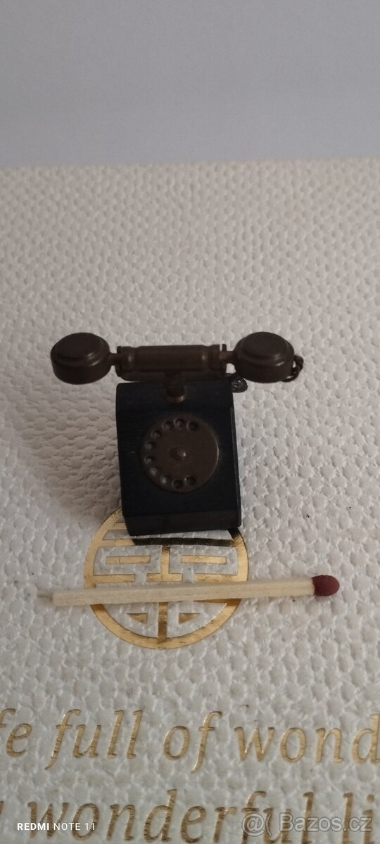 Mosazné miniaturky cca 11ks - 11