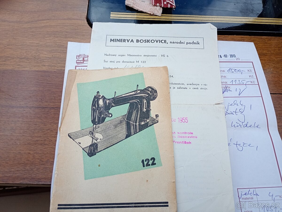 Šicí stroj Minerva - 11