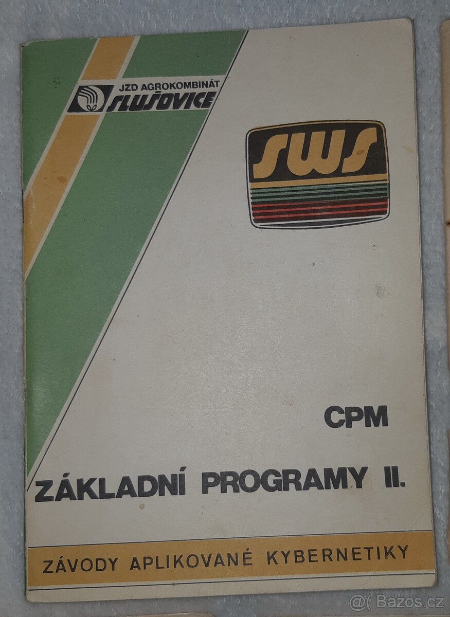 11 retro SW knihy (SWS - Software Slušovice) - 11