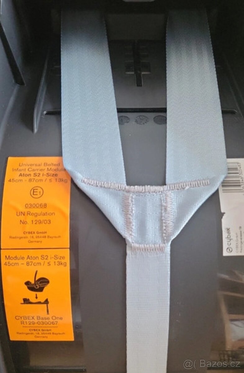 Autosedačka Cybex Aton S2 i-size s isofixem a pláštěnkou - 11
