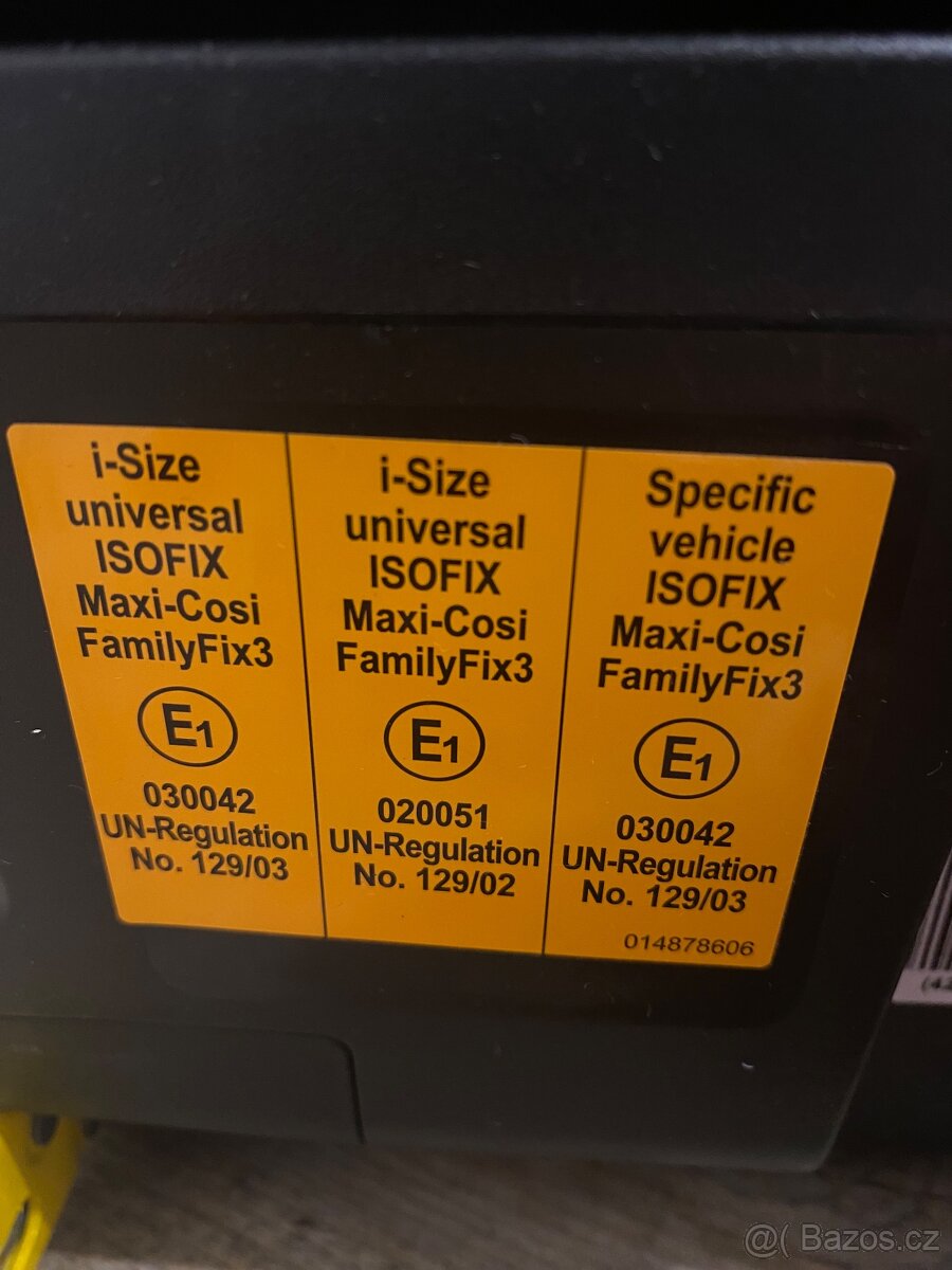 Autosedačka MaxiCosi se základnou - 11