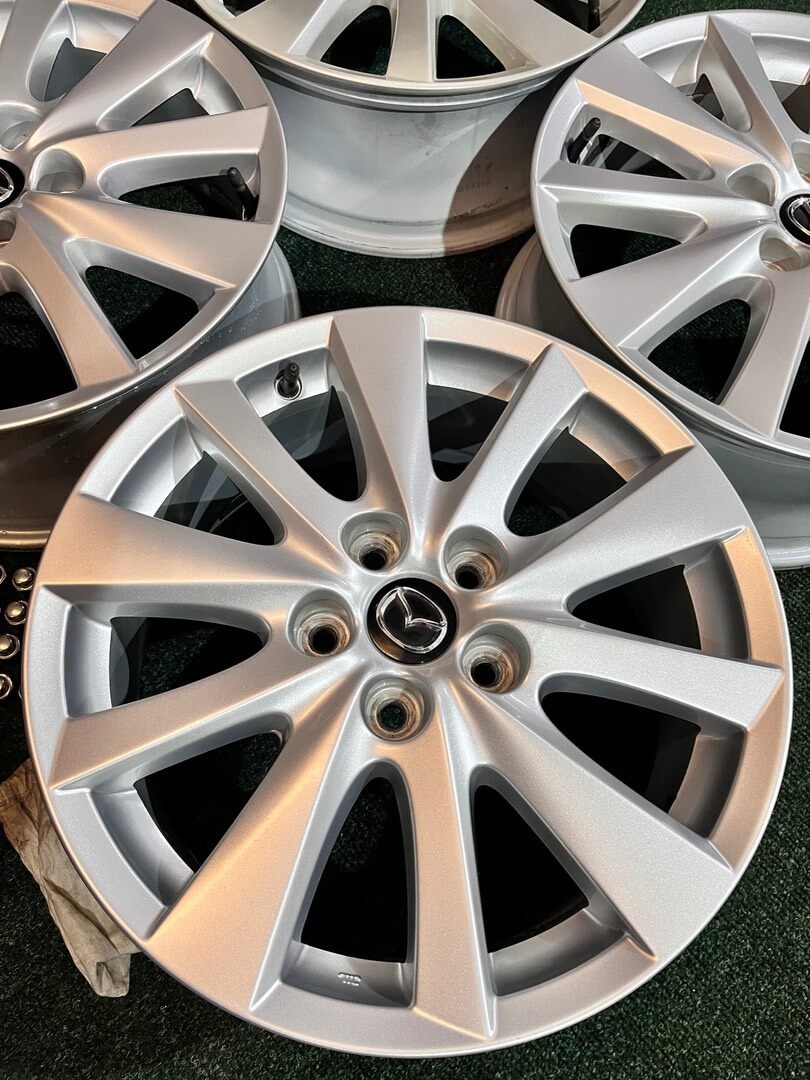 5x114,3 R17 Mazda CX originál Alu - ET 50, výborný stav - 11