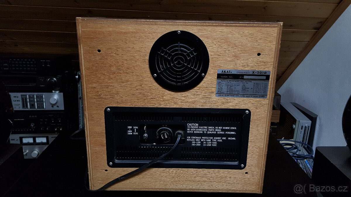 AKAI X201D Kotoučový magnetofon. - 11