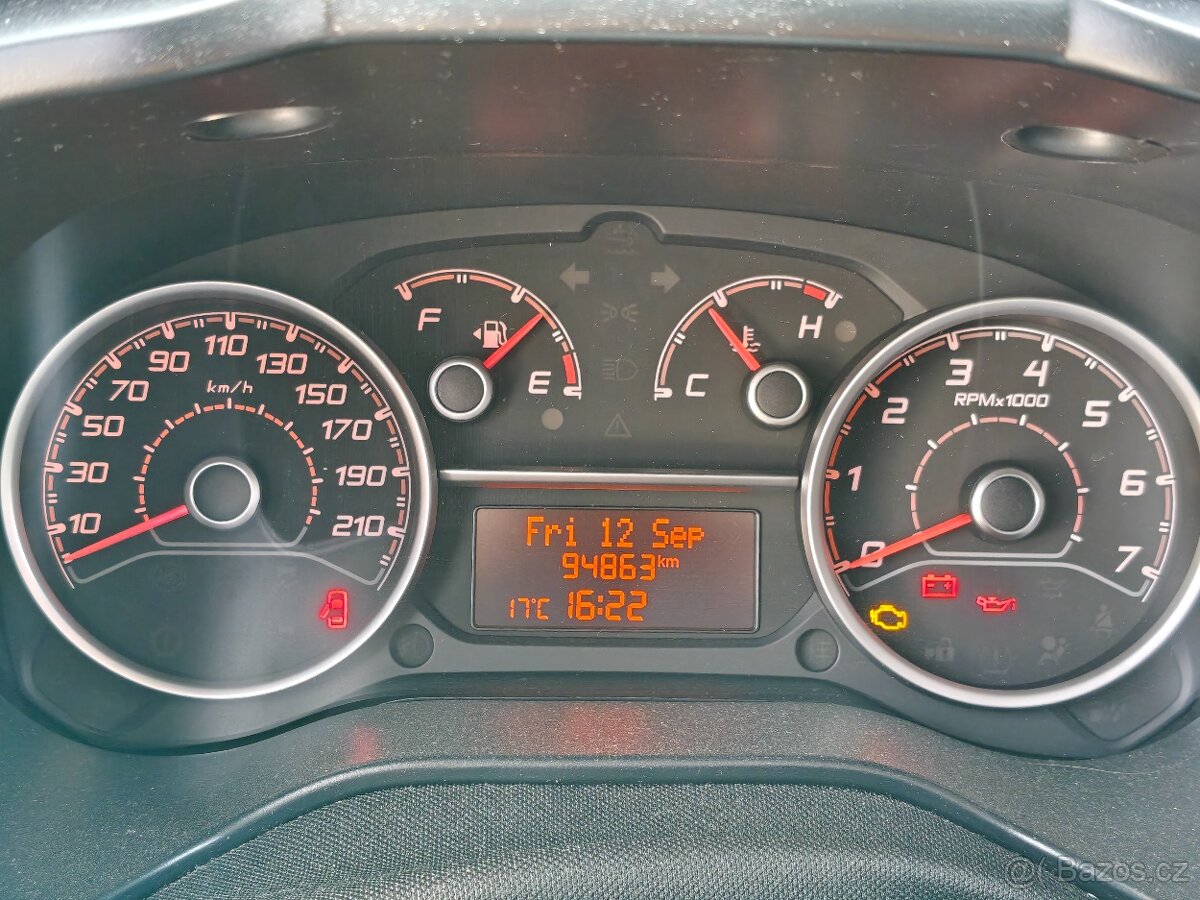 Fiat DOBLÓ Panorama 1.6 MTJ 88 kW, 98tkm, ČR, rozvody, 1 maj - 11