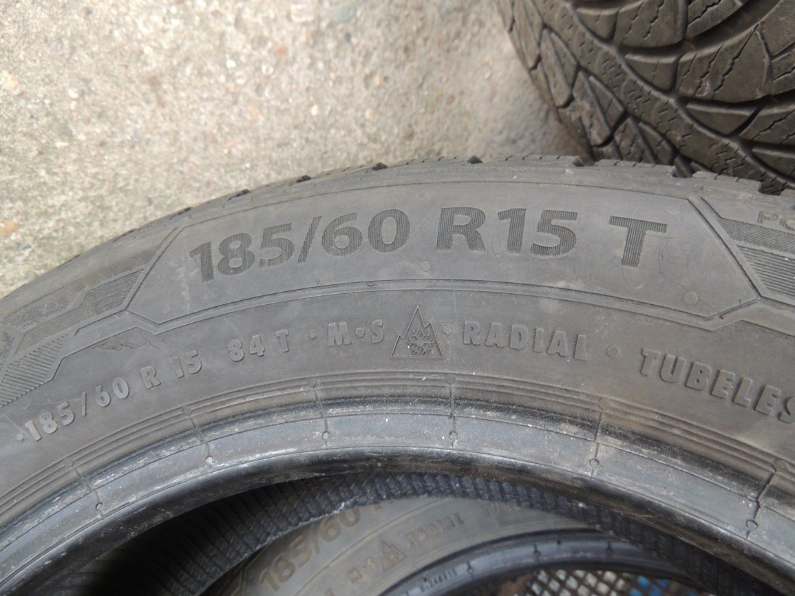 4ks zimních pneu 185/60/15 - 11