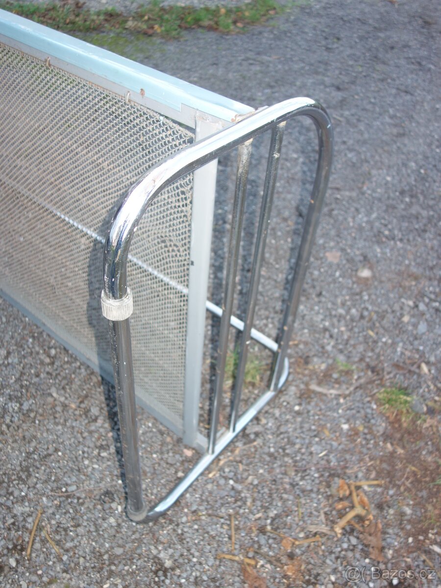 Chromovaný gauč, velmi dobrý stav - 11