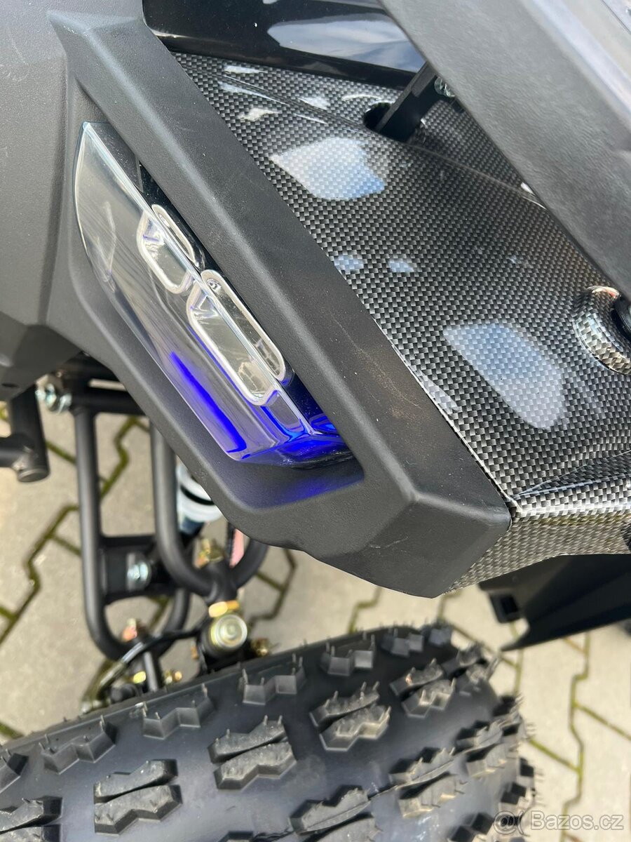 Dětská čtyřkolka Piranha Veyron 125cc 1G8 - Carbon - 11