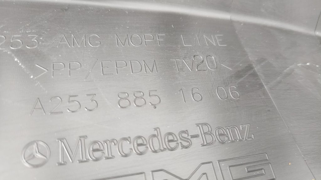 Mercedes GLC C253 X253 W253 2019 - 2022 - Naraznik spojler - 11