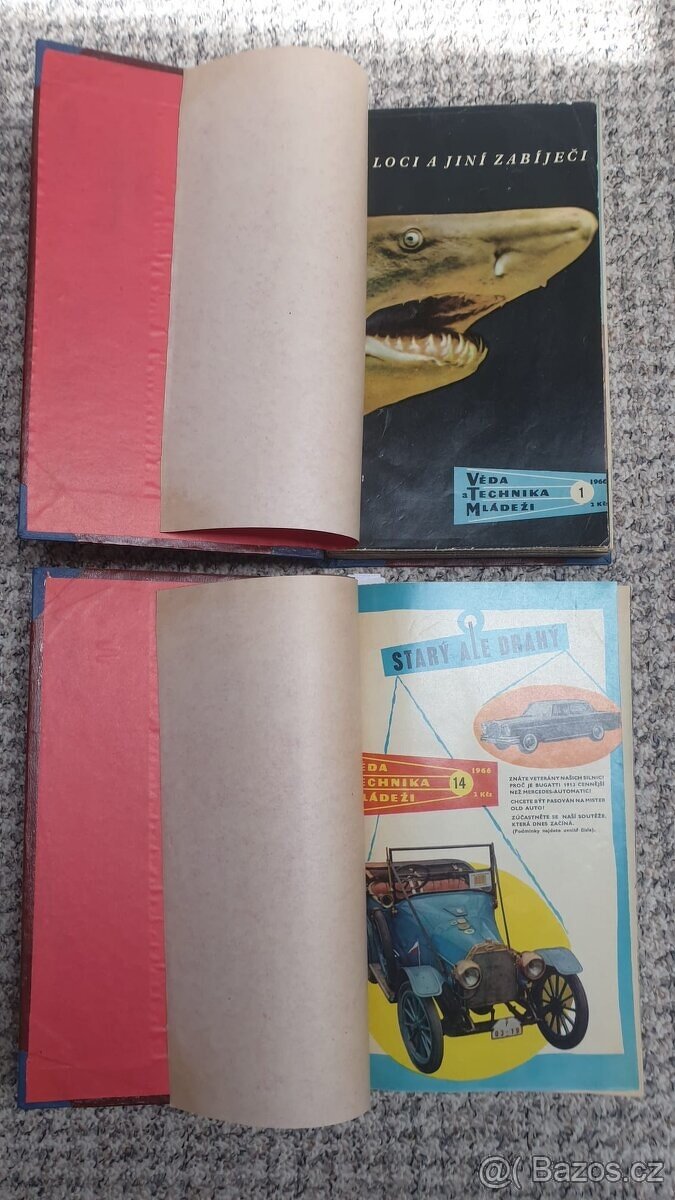 Prodám svázané časopisy Věda a Technika Mládeži VTM - 11