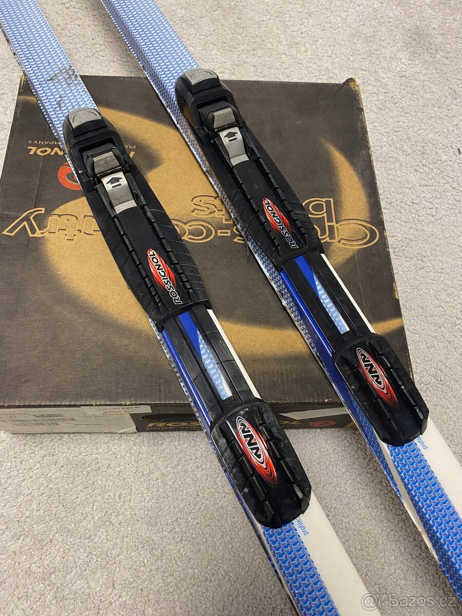 Bezky Sporten, hulky, vazani,boty rossignol 47, komplet set. - 11