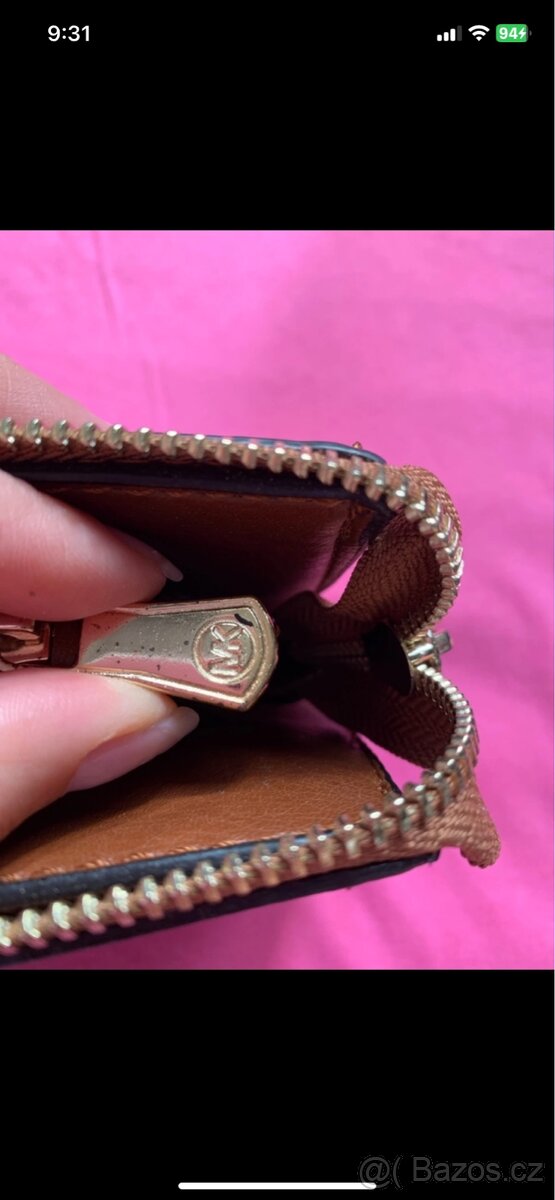 Krasna hneda kabelka Michael Kors - 11