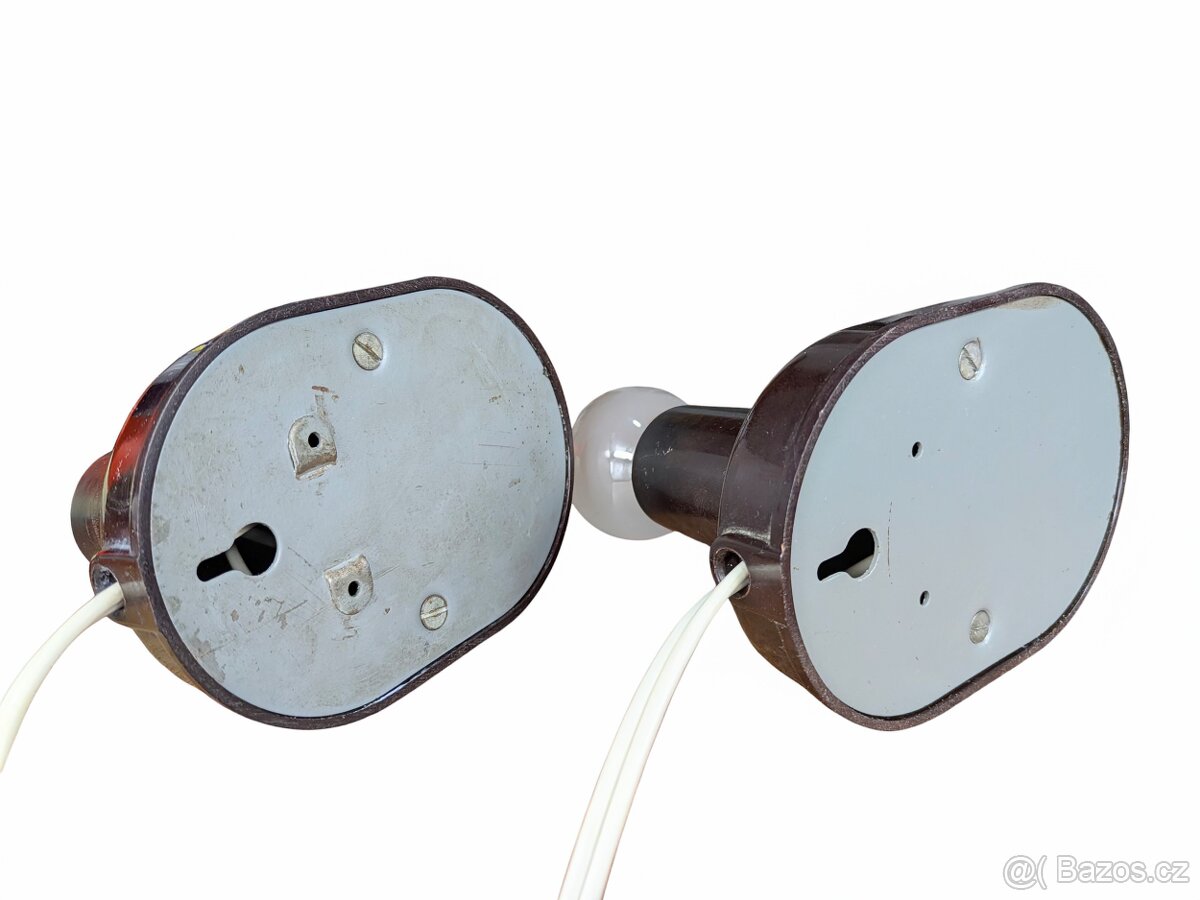Funkcionalistická bakelitová lampička - Elektrosvit - 11
