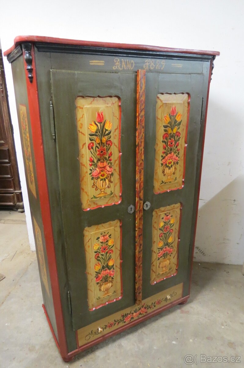 Skříň malovaná - 11