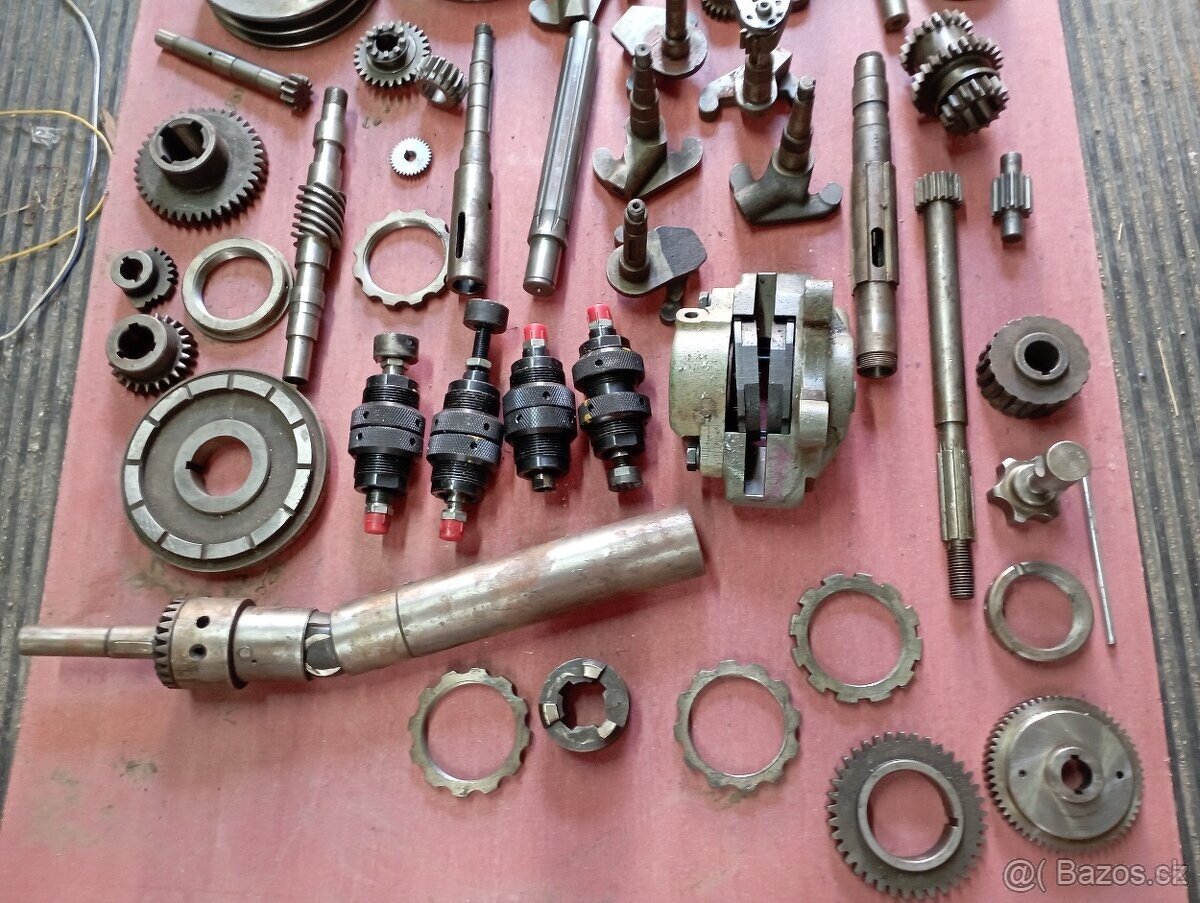 Díly frézky soustruhy - 11