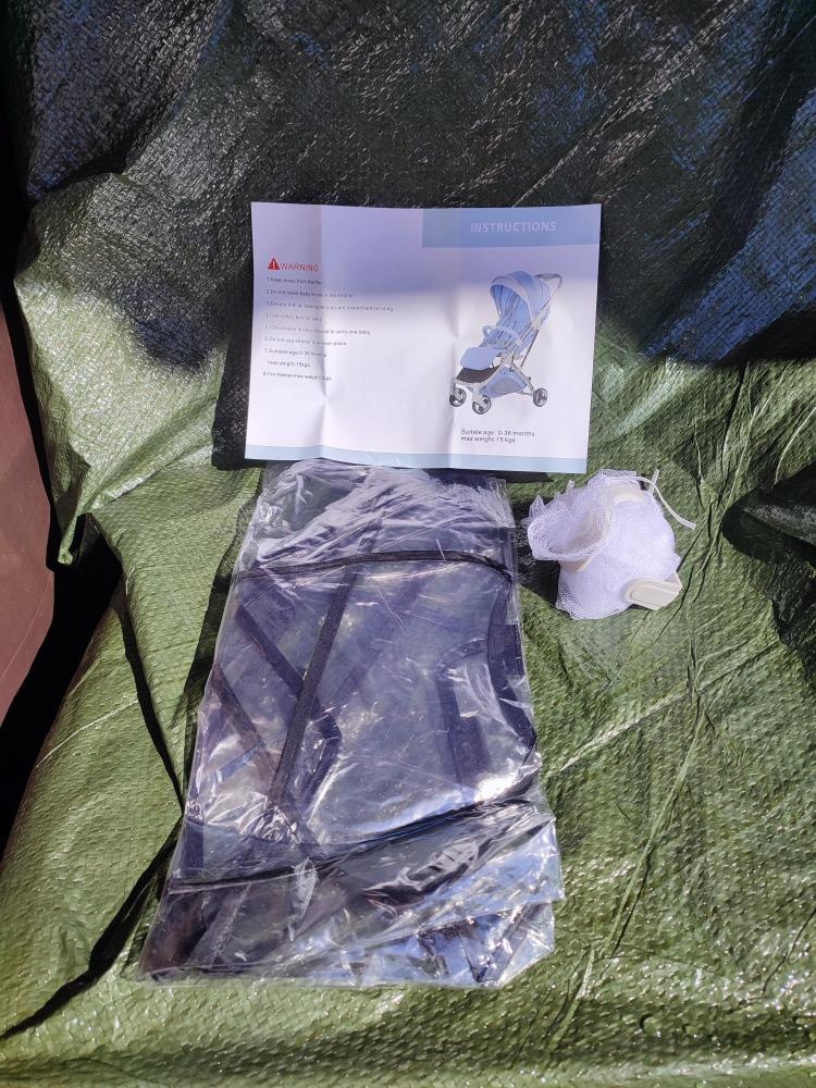 Nový sportovní kočárek (šedo-zelený) - 11