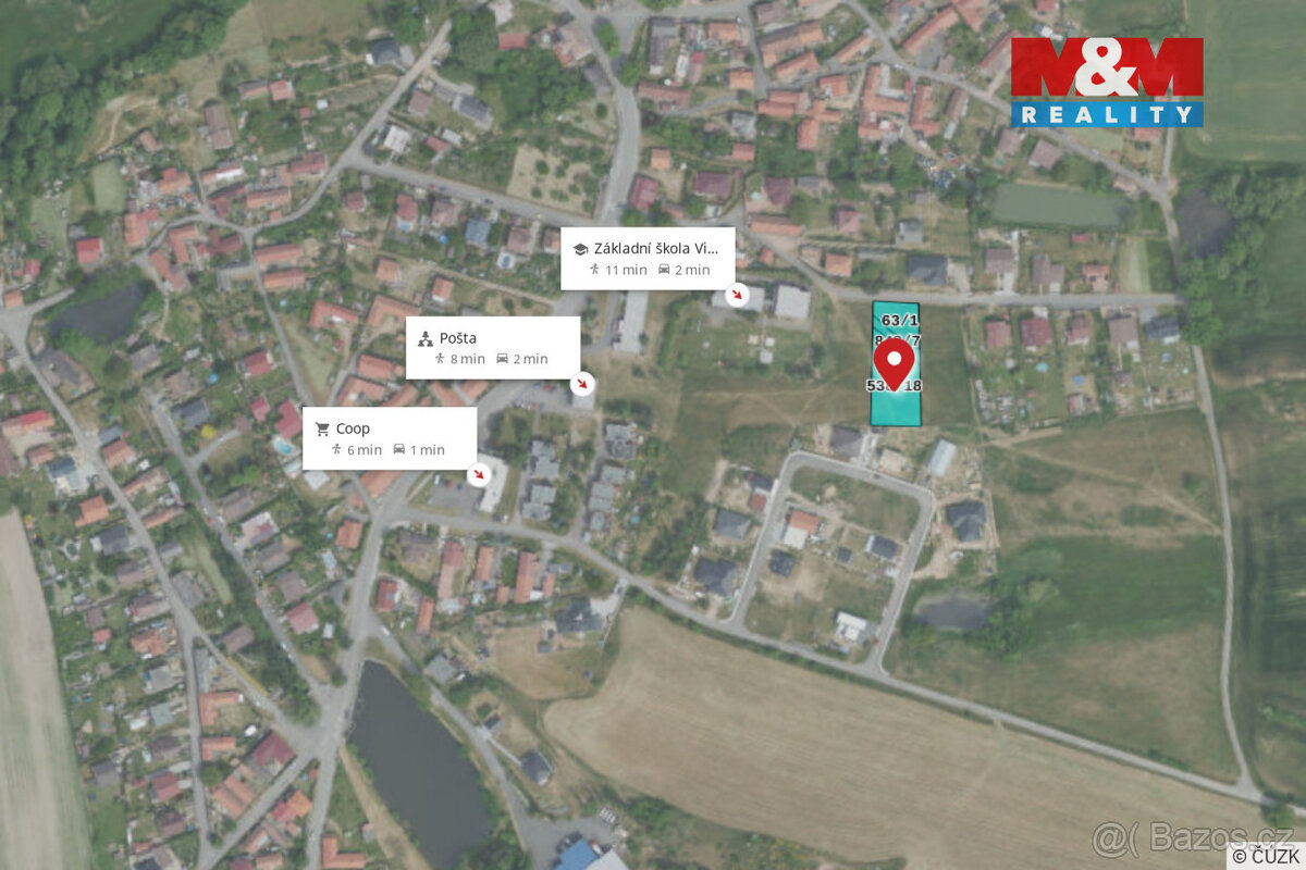 Prodej pozemku k bydlení, 1793 m², Višňová - 11