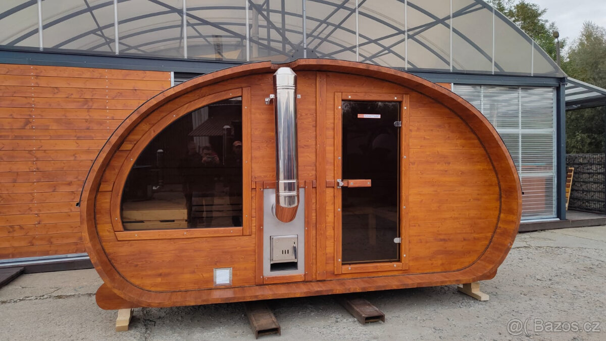 Oválná sauna s odpočívárnou - 11