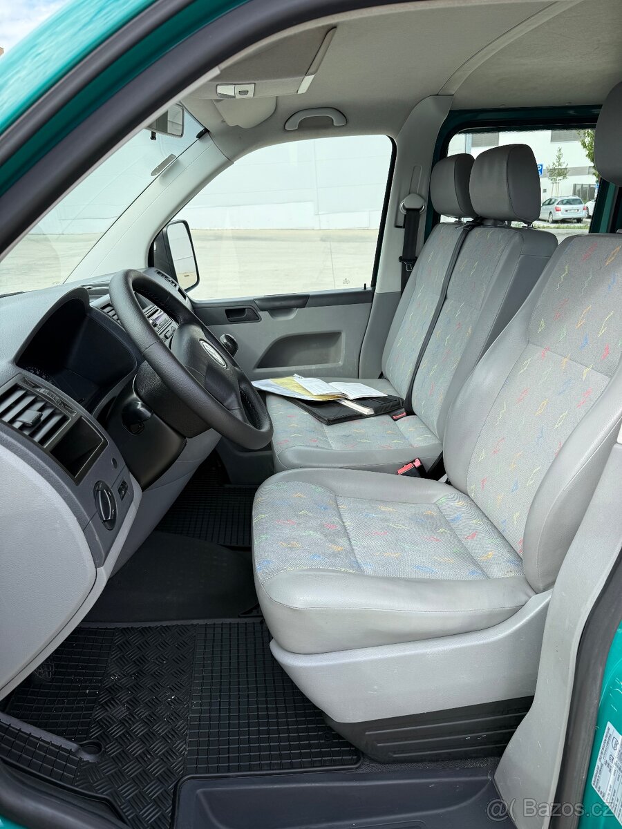 Vw T5 valník 1.9tdi 62kw TOP STAV DPH t5 transporter valník - 11