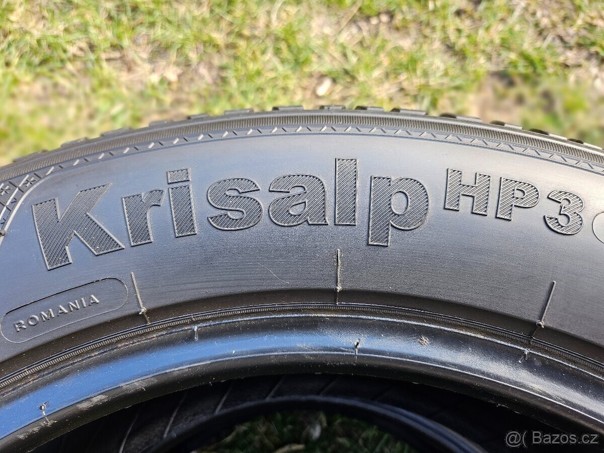 4x Zimní pneu Bridgestone + Kleber - 235/55 R17 XL - 85% - 11
