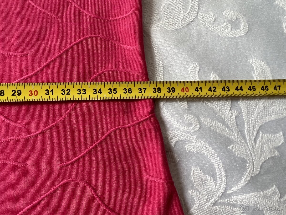 Azora - dáms. krásně růžové šaty – S/M? - 11