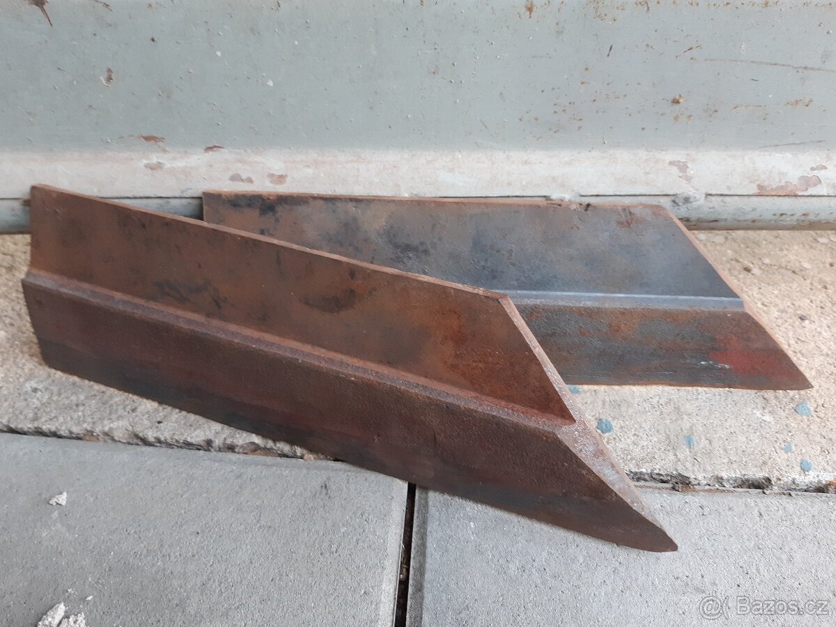 Orací radlice a nastavovací těleso + nože - 11