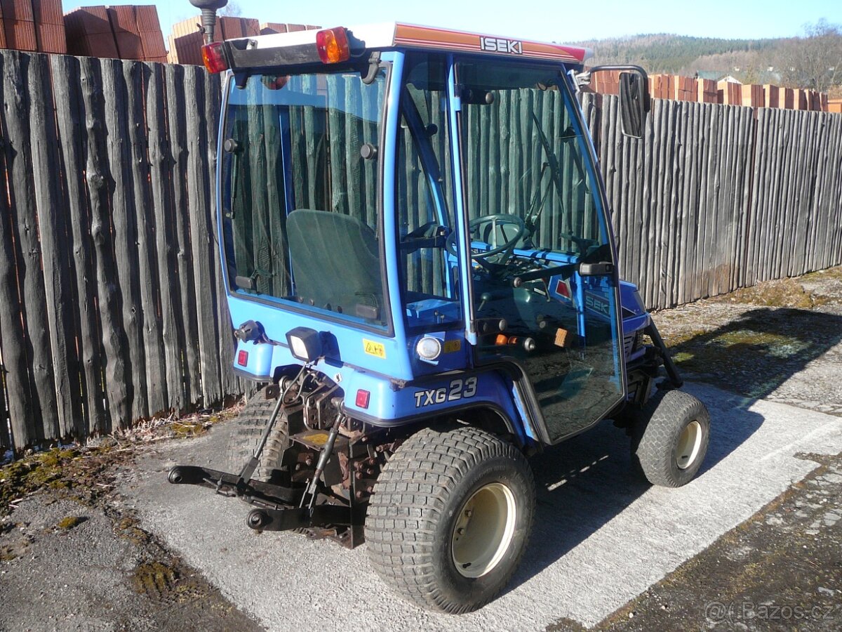 malotraktor Iseki TXG 23 AHL 4x4 - 11
